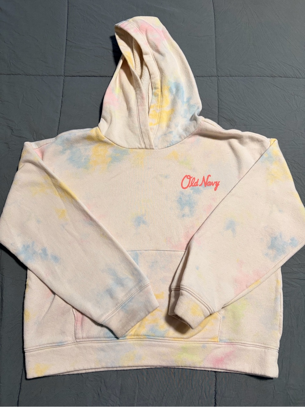 Old Navy Kids Tie-Dye Hoodie Sweatshirt - Pastel